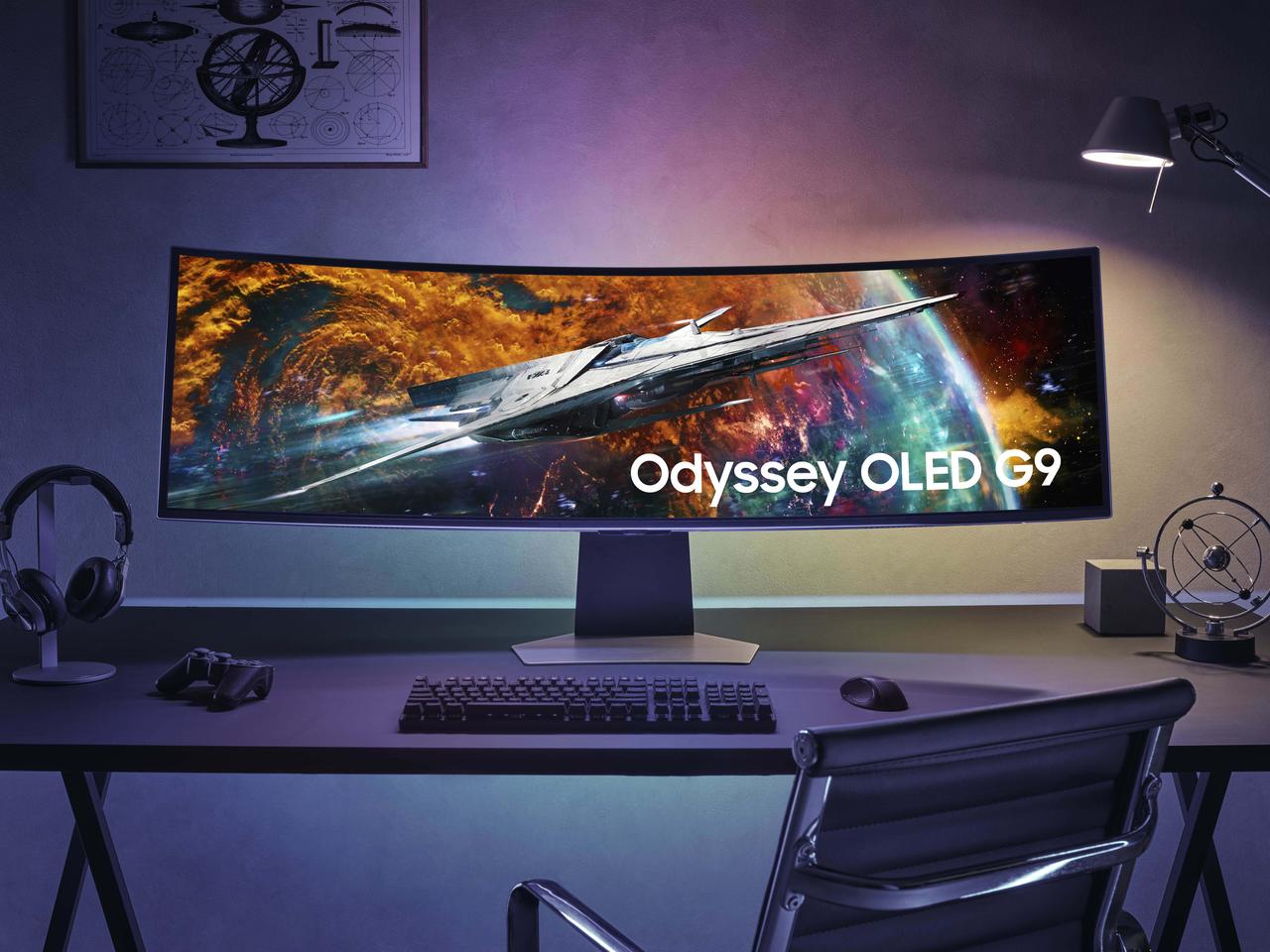 Samsung's monstrous ultra-wide gaming monitor goes up for pre-order